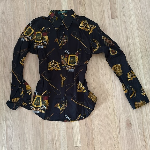 Ralph Lauren Equestrian Button Down Shirt - Picture 3 of 7